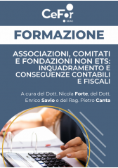 Associazioni, Comitati E Fondazioni Non Ets: Inquadramento E Conseguenze Contabili E Fiscali Associazioni, Comitati E Fondazioni Non Ets: Inquadramento E Conseguenze Contabili E Fiscali