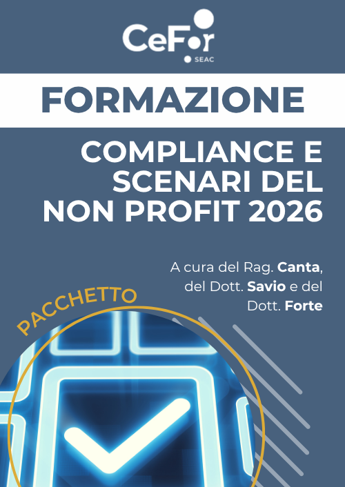 Compliance e scenari del non profit 2026 Compliance e scenari del non profit 2026