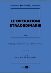 Le Operazioni Straordinarie