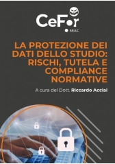 La Protezione Dei Dati Dello Studio: Rischi, Tutela E Compliance Normative La Protezione Dei Dati Dello Studio: Rischi, Tutela E Compliance Normative