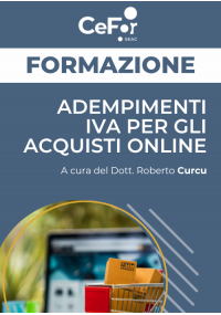 Adempimenti IVA per gli acquisti online - Ed. Maggio