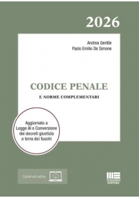 CODICE PENALE 2026