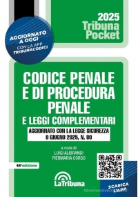 CODICE PENALE E DI PROCEDURA PENALE