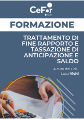 Trattamento Di Fine Rapporto E Tassazione Di Anticipazione E Saldo