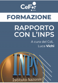 Rapporto con l'INPS - Ed. Aprile