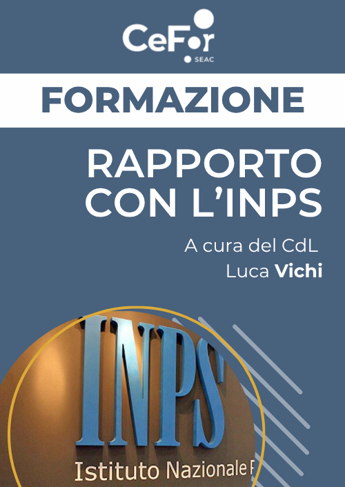 Rapporto con l'INPS - Ed. Novembre