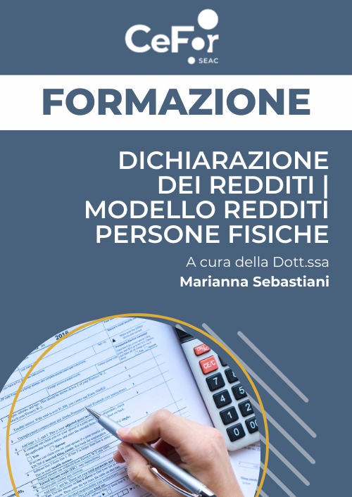 Dichiarazione dei Redditi | Modello Redditi Persone Fisiche - Ed. Marzo