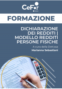 Dichiarazione dei Redditi | Modello Redditi Persone Fisiche - Ed. Aprile