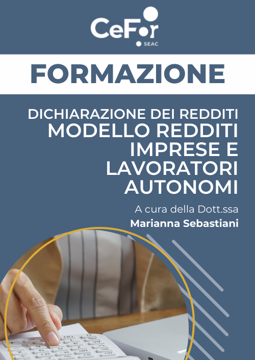 Dichiarazione dei Redditi | Modello Redditi Imprese e Lavoratori Autonomi - Ed. Marzo