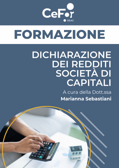 Dichiarazione dei Redditi | Società di Capitali - Ed. Marzo