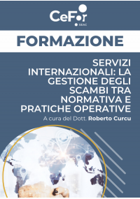 Servizi internazionali: la gestione degli scambi tra normativa e pratiche operative - Ed. Aprile