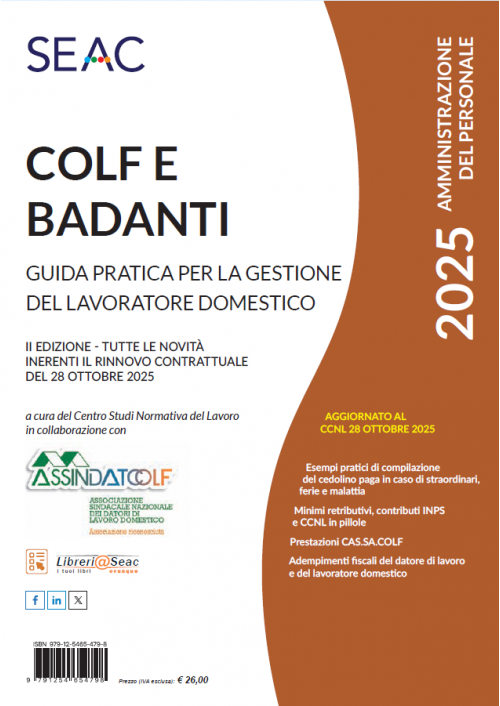 COLF E BADANTI II EDIZIONE 2025