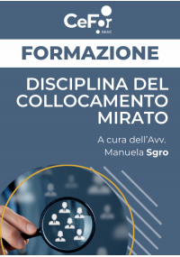 Disciplina del Collocamento Mirato - Ed. Dicembre