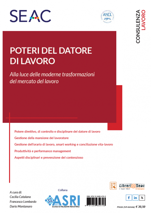 POTERI DEL DATORE DI LAVORO ALLA LUCE DELLE MODERNE TRASFORMAZIONI DEL MERCATO DEL LAVORO