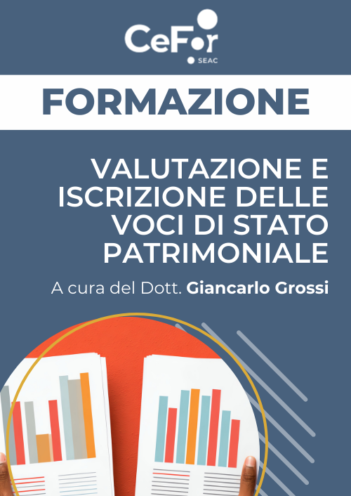 Valutazione e iscrizione delle voci di stato patrimoniale