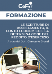 Le Scritture Di Assestamento, Il Conto Economico E La Determinazione Del Reddito D'esercizio