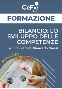 Bilancio: lo sviluppo delle competenze