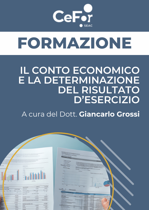 Il conto economico e la determinazione del risultato di esercizio