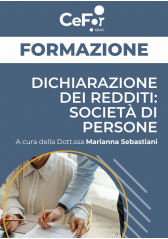 Dichiarazione Dei Redditi: Società Di Persone - Ed. Febbraio