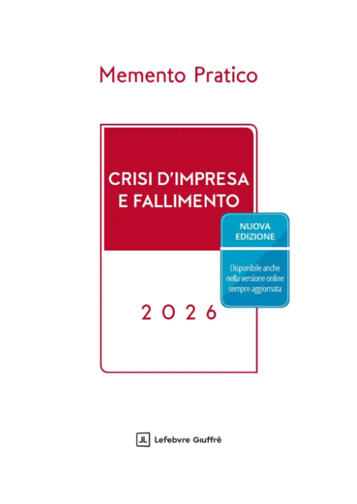 MEMENTO CRISI D'IMPRESA E FALLIMENTO 2026