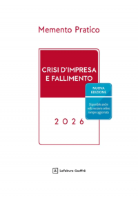 MEMENTO CRISI D'IMPRESA E FALLIMENTO 2026
