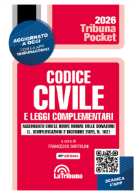 CODICE CIVILE E LEGGI COMPLEMENTARI