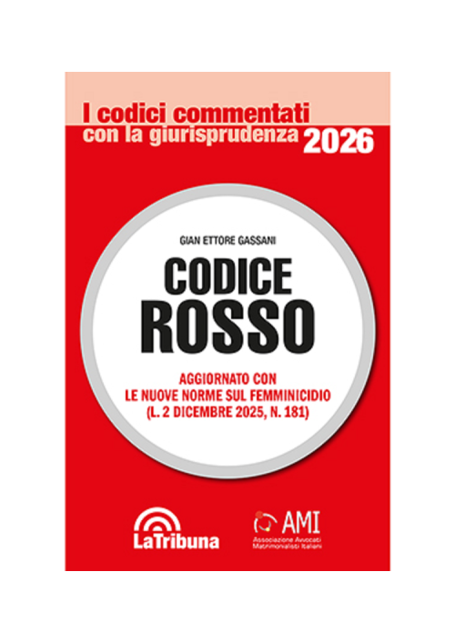 CODICE ROSSO 2026
