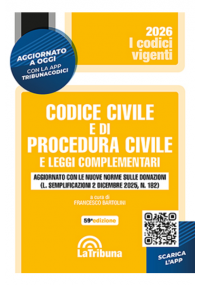 CODICE CIVILE E DI PROCEDURA CIVILE