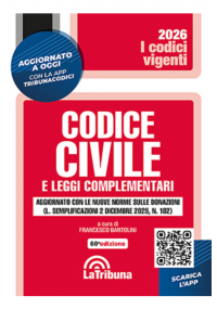 CODICE CIVILE 2026