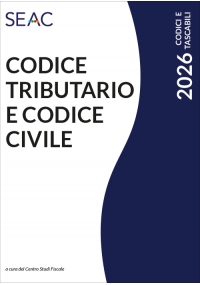 CODICE TRIBUTARIO E CODICE CIVILE edizione 2026  - OMAGGIO PACCHETTO DICHIARATIVI