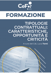 Tipologie Contrattuali: caratteristiche, opportunità e criticità - Ed. Ottobre
