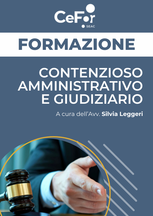 Contenzioso amministrativo e giudiziario