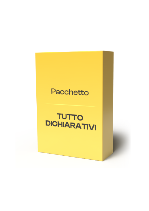 PACCHETTO TUTTO DICHIARATIVI 2026