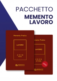 MEMENTO PRATICO LAVORO 2026 - Edizioni di Marzo + Settembre
