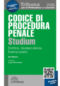 CODICE DI PROCEDURA PENALE STUDIUM