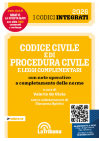 CODICE CIVILE E DI PROCEDURA CIVILE E LEGGI COMPLEMENTARI