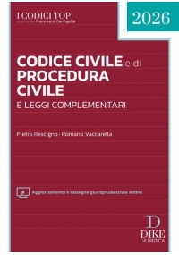 CODICE CIVILE E DI PROCEDURA CIVILE 2026