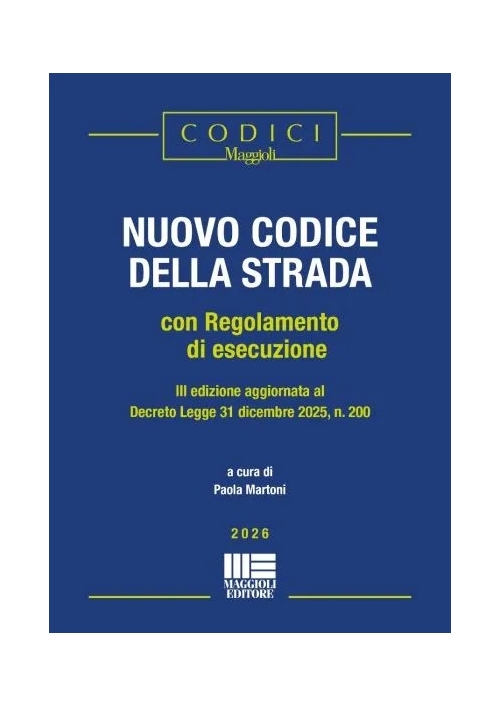 NUOVO CODICE DELLA STRADA 2026