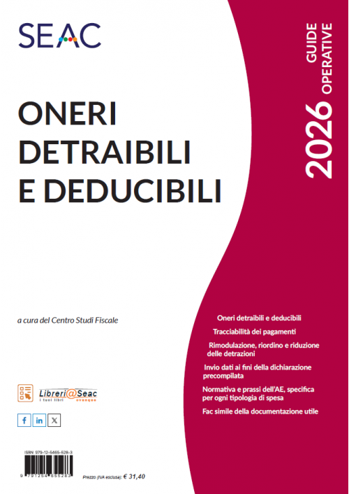 ONERI DETRAIBILI E DEDUCIBILI
