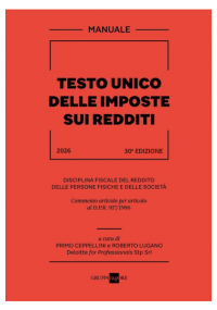 TESTO UNICO DELLE IMPOSTE SUI REDDITI 2026