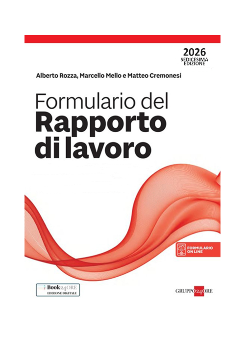 FORMULARIO DEL RAPPORTO DI LAVORO 2026