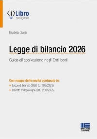 LEGGE DI BILANCIO 2026