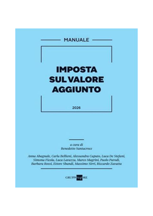 MANUALE IMPOSTA SUL VALORE AGGIUNTO 2026