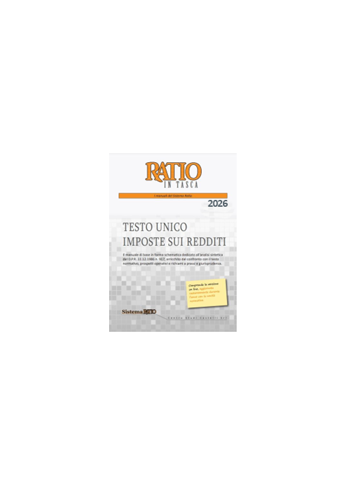 TESTO UNICO IMPOSTE SUI REDDITI 2026
