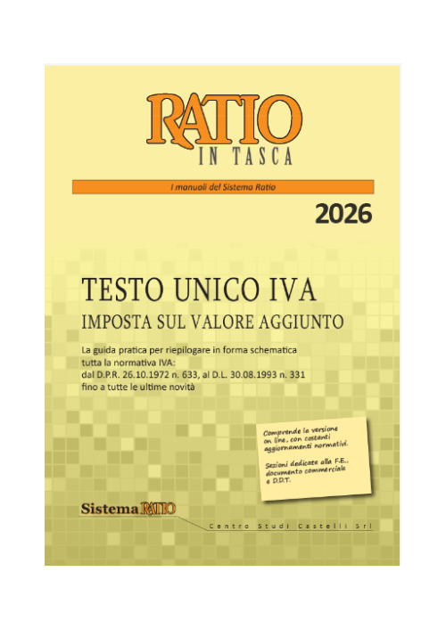 TESTO UNICO IVA 2026