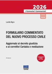 FORMULARIO COMMENTATO DEL NUOVO PROCESSO CIVILE