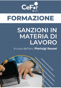 Sanzioni in materia di lavoro