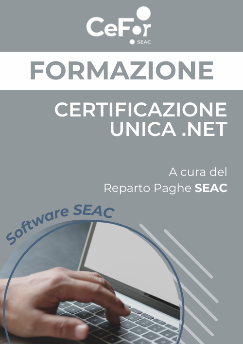 Suite Paghe SEAC - Certificazione Unica .NET
