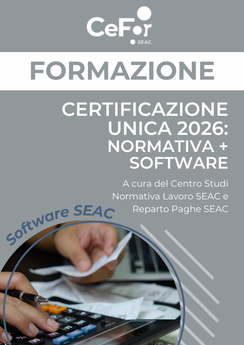 Certificazione Unica 2026: pacchetto normativa + software