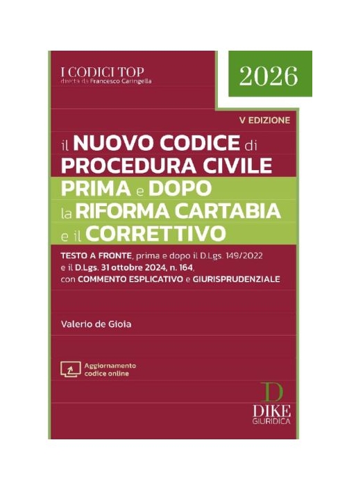 IL NUOVO CODICE DI PROCEDURA CIVILE PRIMA E DOPO LA RIFORMA CARTABIA E IL CORRETTIVO